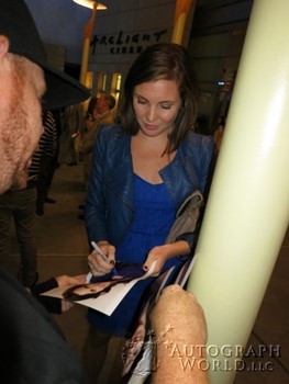 June Raphael autograph