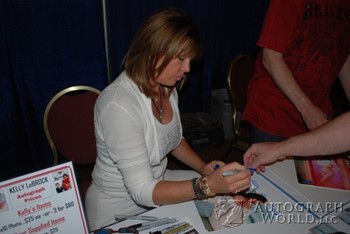 Kelly LeBrock autograph