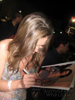 Tori Black autograph
