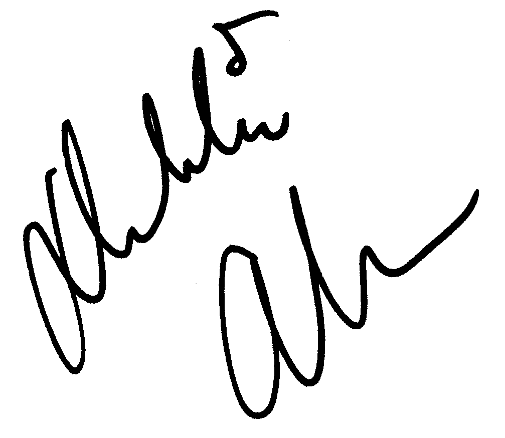 Debbie Allen autograph facsimile