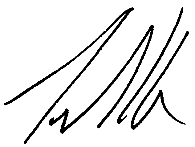 Tim Allen autograph facsimile