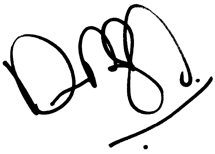 Dan Aykroyd autograph facsimile
