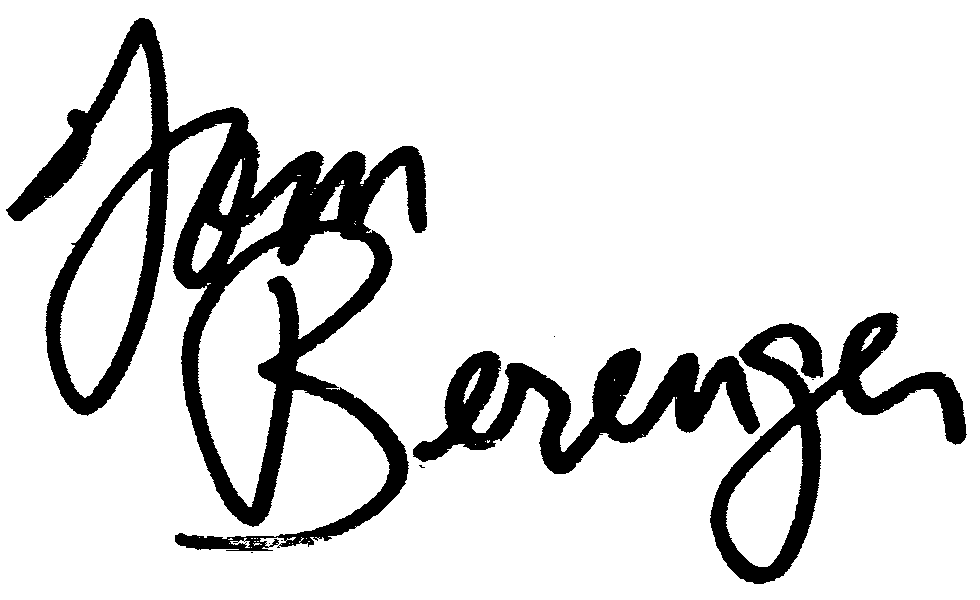 Tom Berenger autograph facsimile