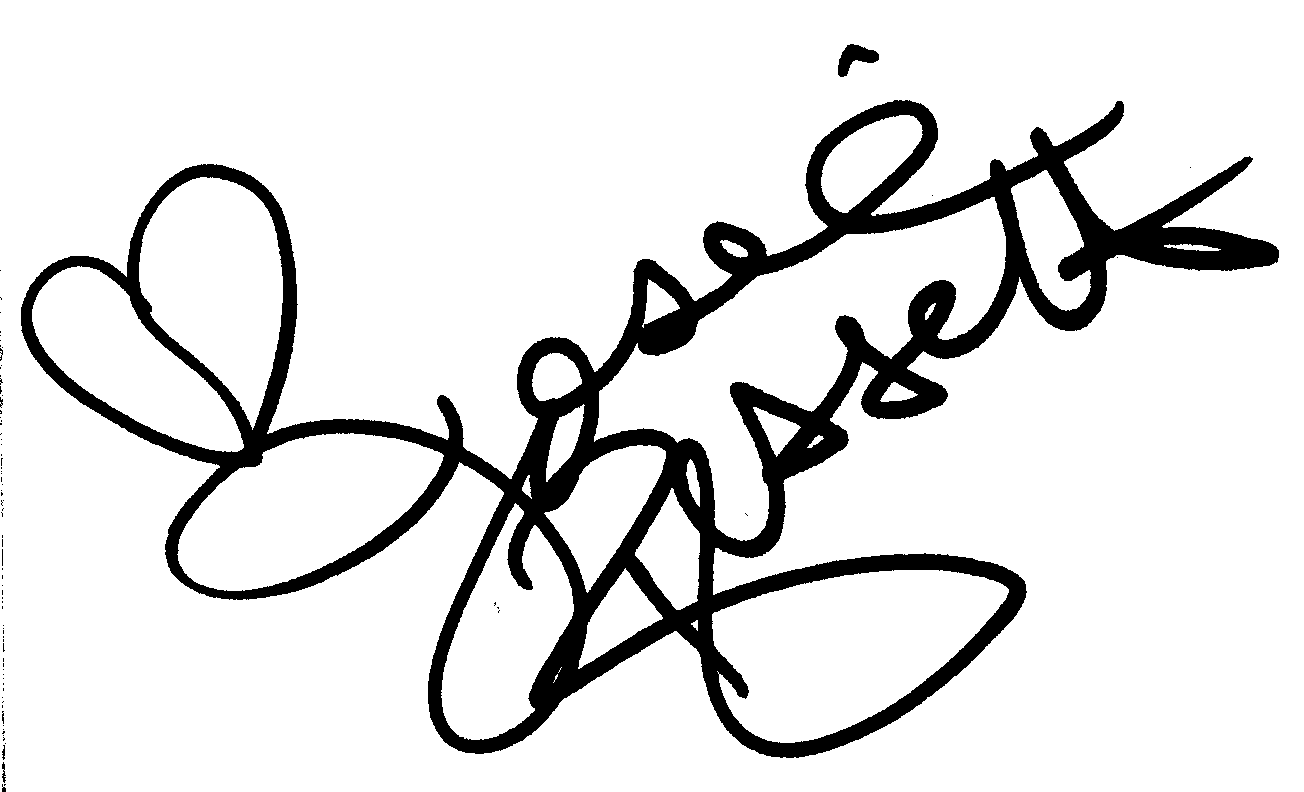 Bissett Josie autograph facsimile