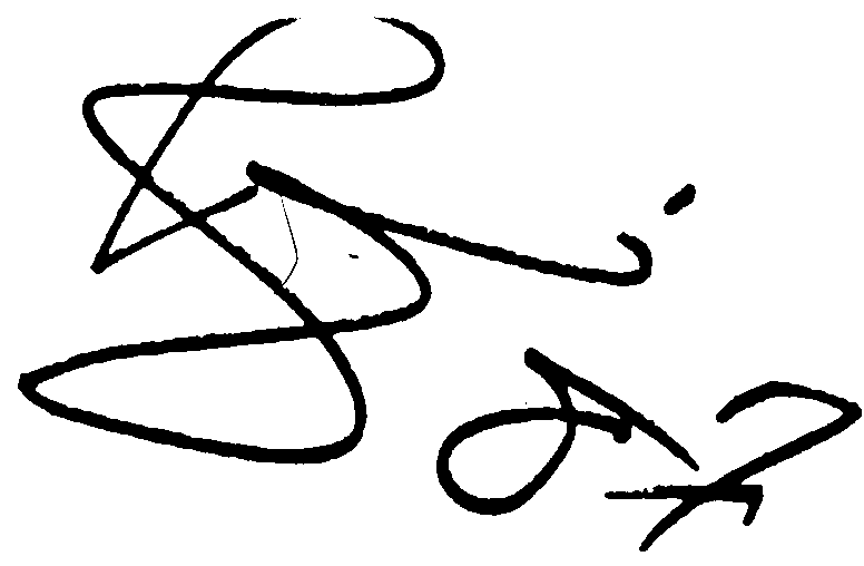 David Bowie autograph facsimile