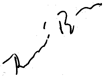 Richard Burton autograph facsimile