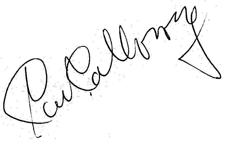 Cab Calloway autograph facsimile