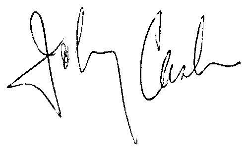 Johnny Cash autograph facsimile