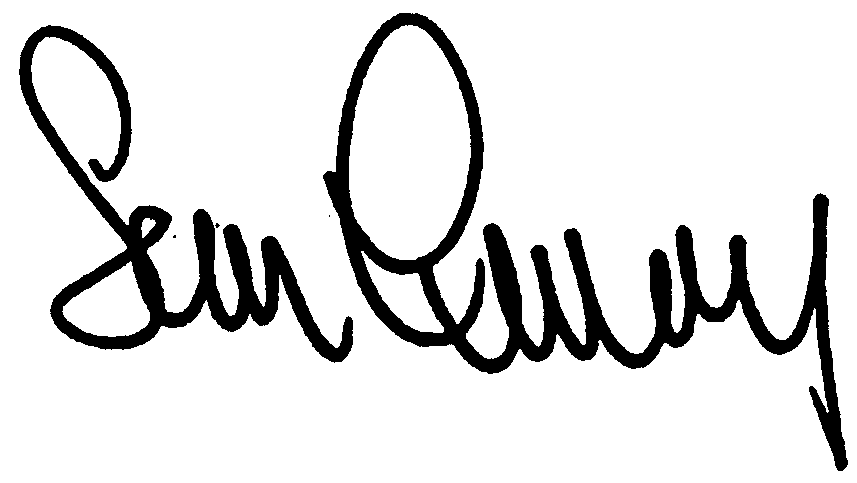 Sean Connery autograph facsimile