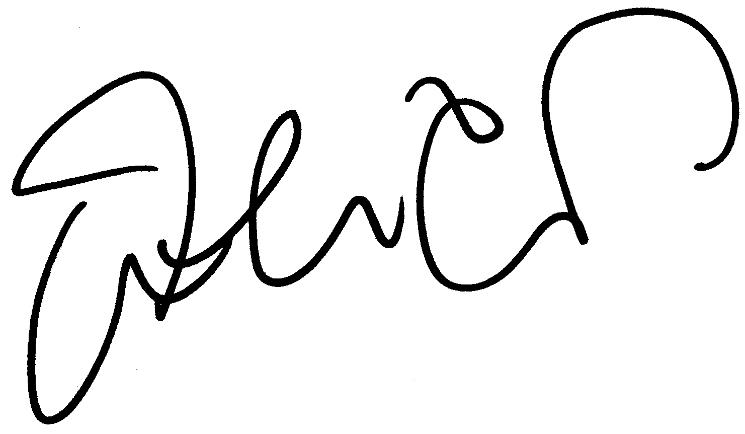 Jamie Lee Curtis autograph facsimile