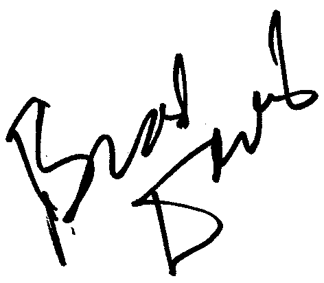 Brad Davis autograph facsimile