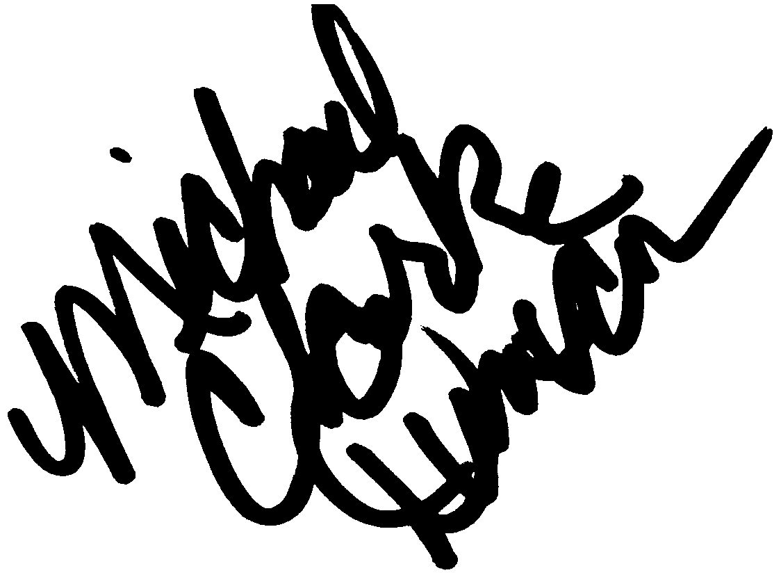 Michael Clarke Duncan autograph facsimile