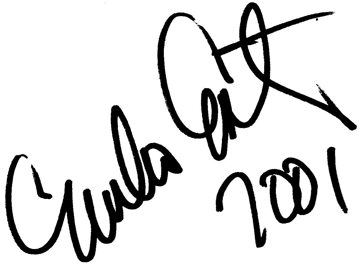 Emilio Estevez autograph facsimile