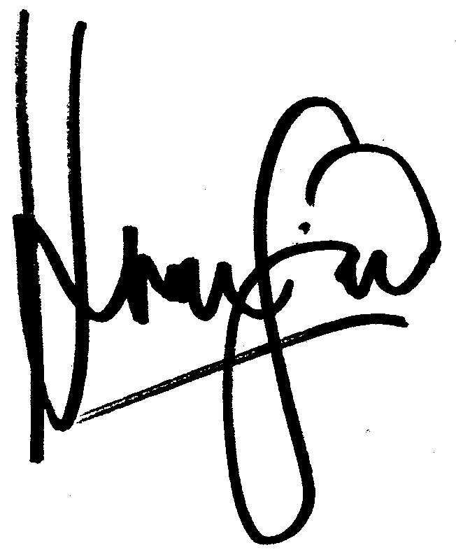 Harrison Ford autograph facsimile