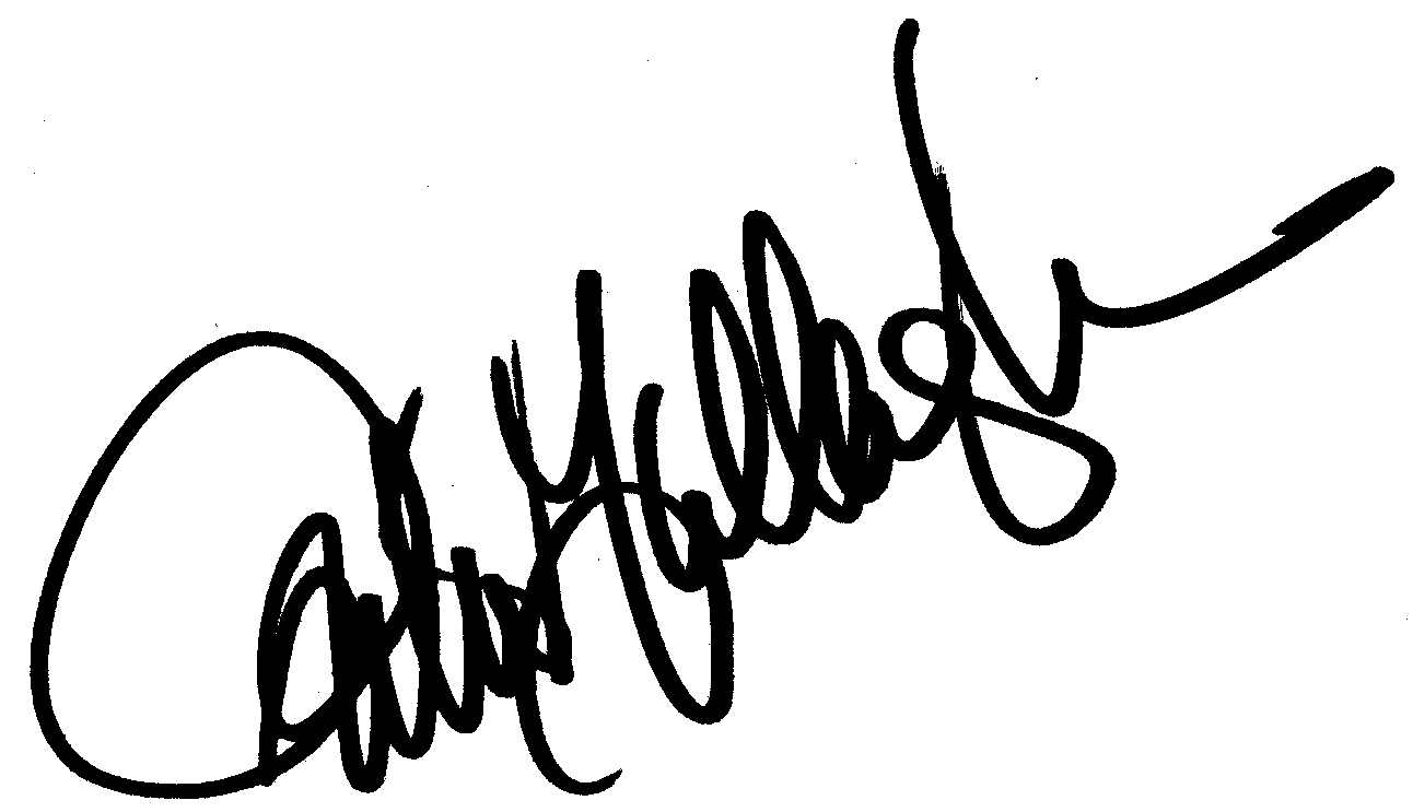 Peter Gallagher autograph facsimile