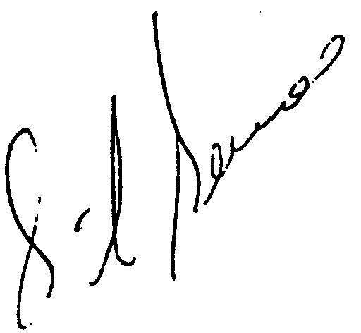 Gil Gerard autograph facsimile