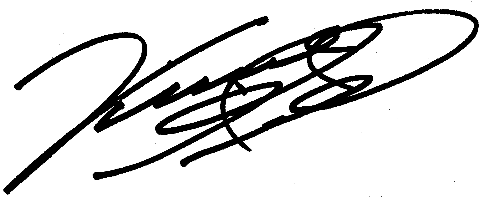 Vince Gill autograph facsimile