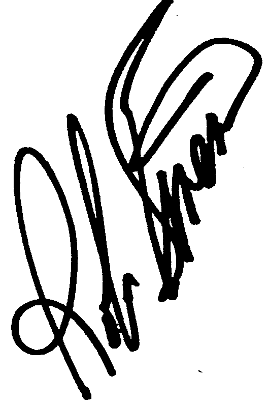 Robin Givens autograph facsimile