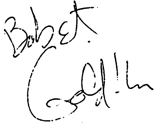 Bobcat Goldthwait autograph facsimile