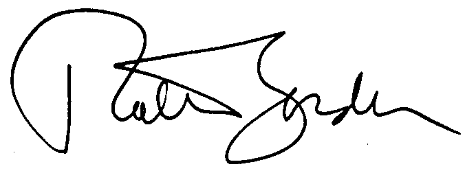 Ruth Gordon autograph facsimile