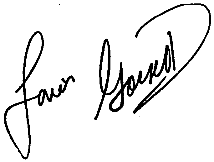 Lou Gossett, Jr. autograph facsimile
