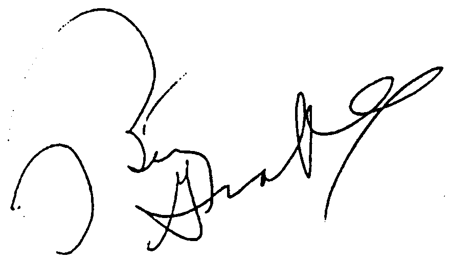 Betty Grable autograph facsimile
