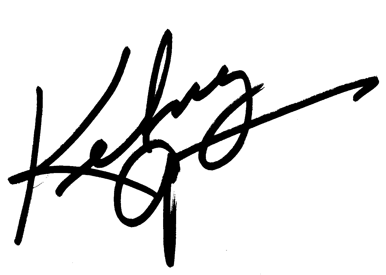 Kelsey Grammer autograph facsimile