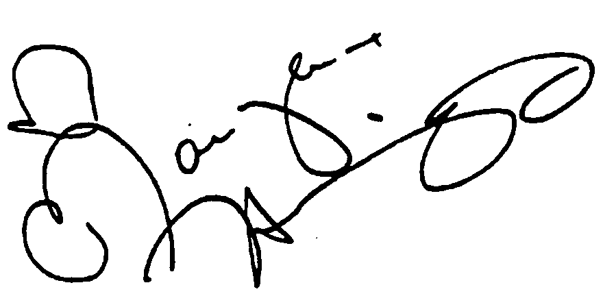 Margaux Hemingway autograph facsimile