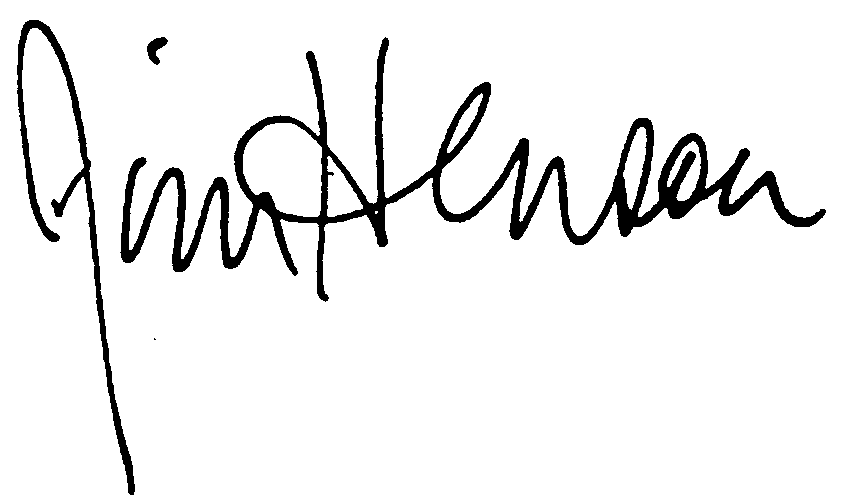 Jim Henson autograph facsimile