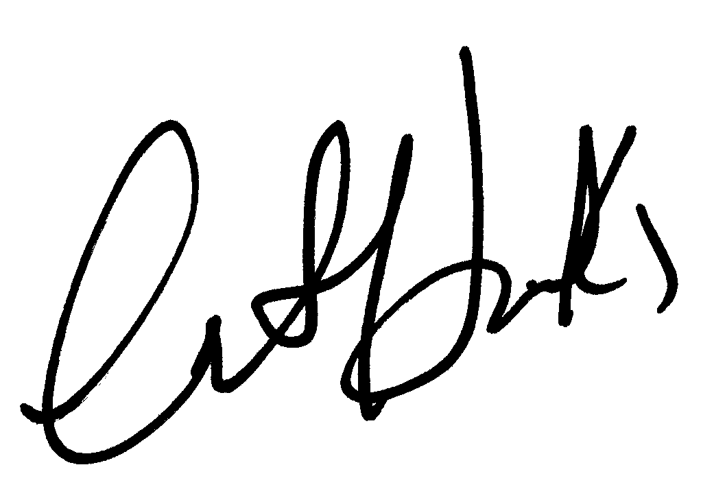 Catherine Hicks autograph facsimile