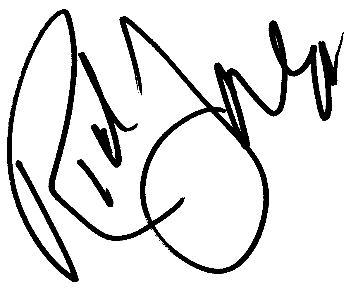 Rick James autograph facsimile