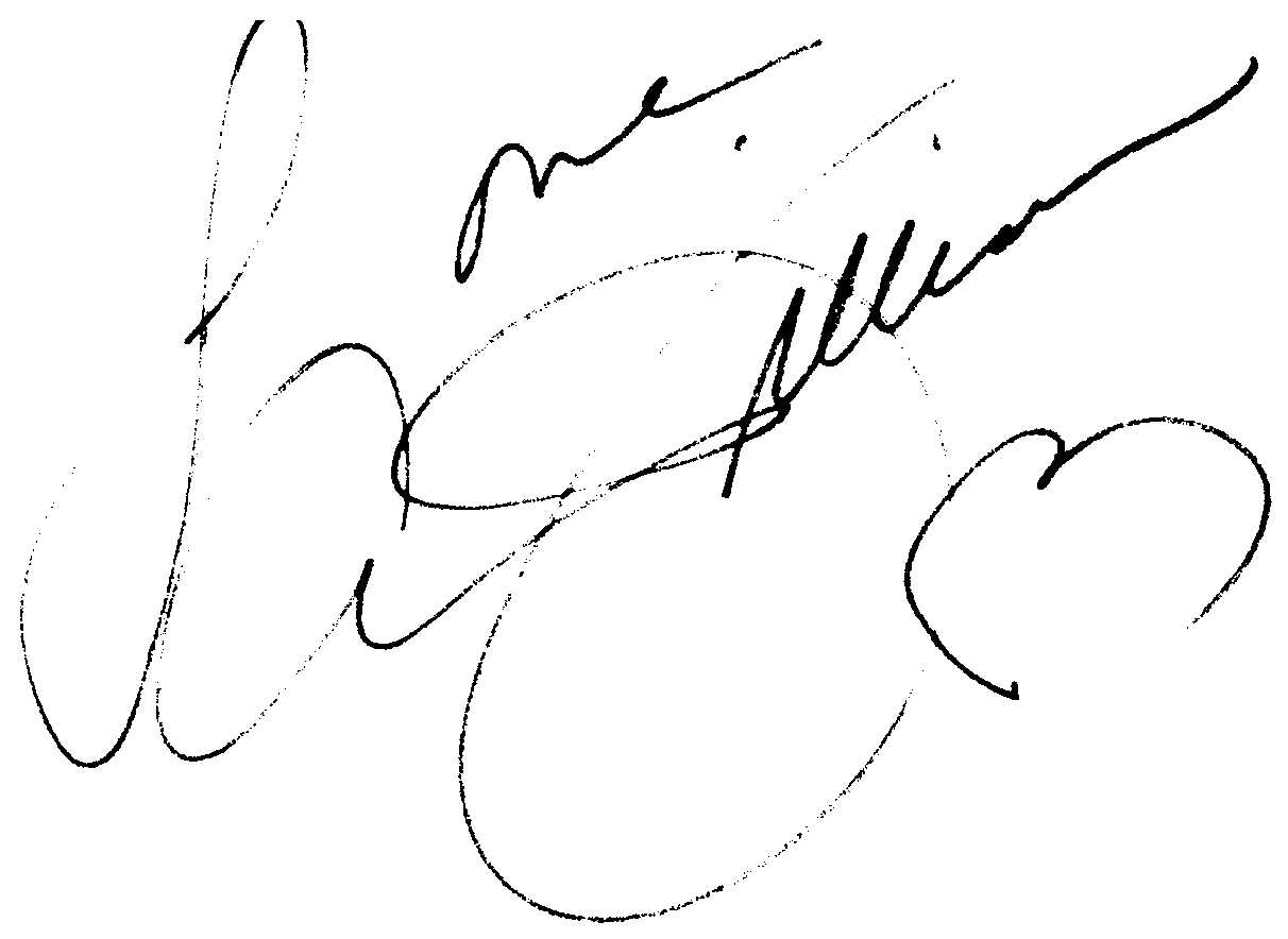 Ann Jillian autograph facsimile
