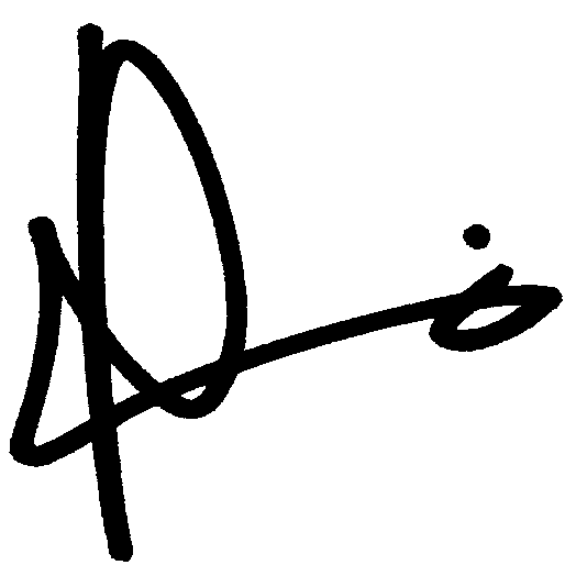 Dominic Keating autograph facsimile