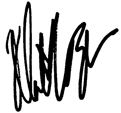 Matt LeBlanc autograph facsimile