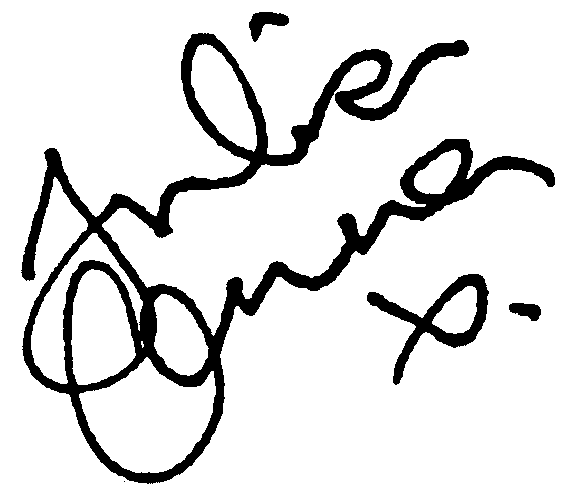 Julian Lennon autograph facsimile