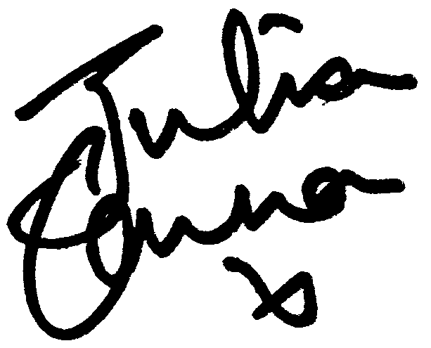 Julian Lennon autograph facsimile