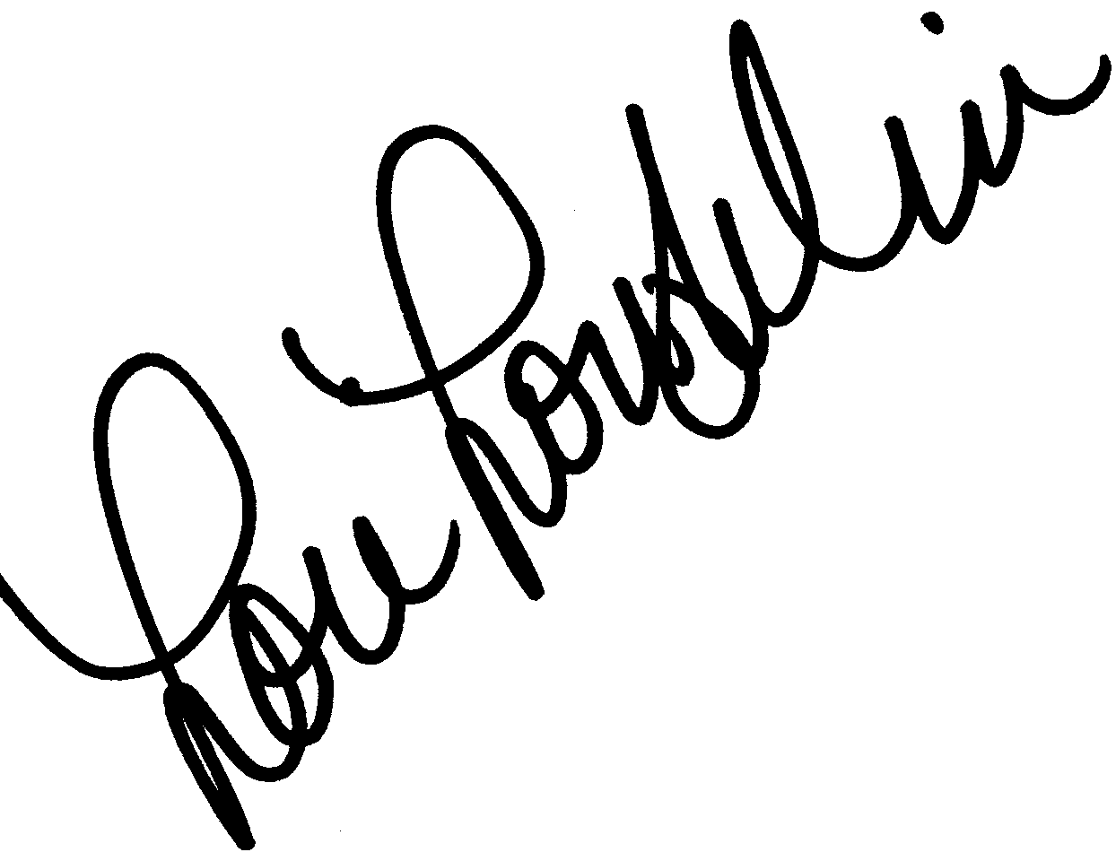 Lori Loughlin autograph facsimile