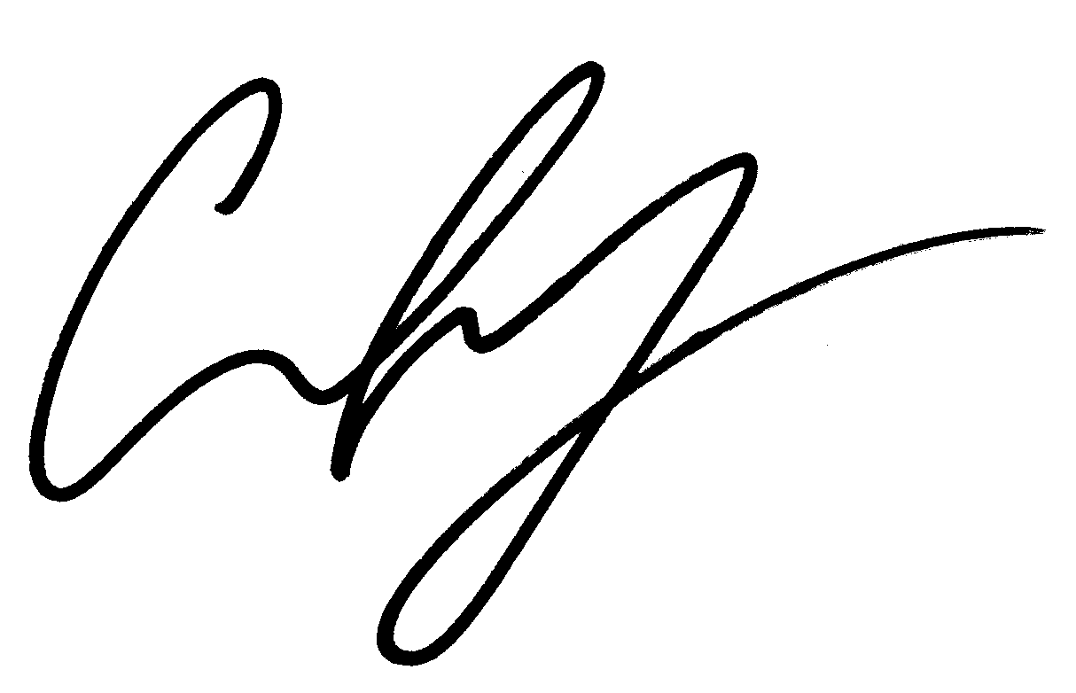 Courtney Love autograph facsimile