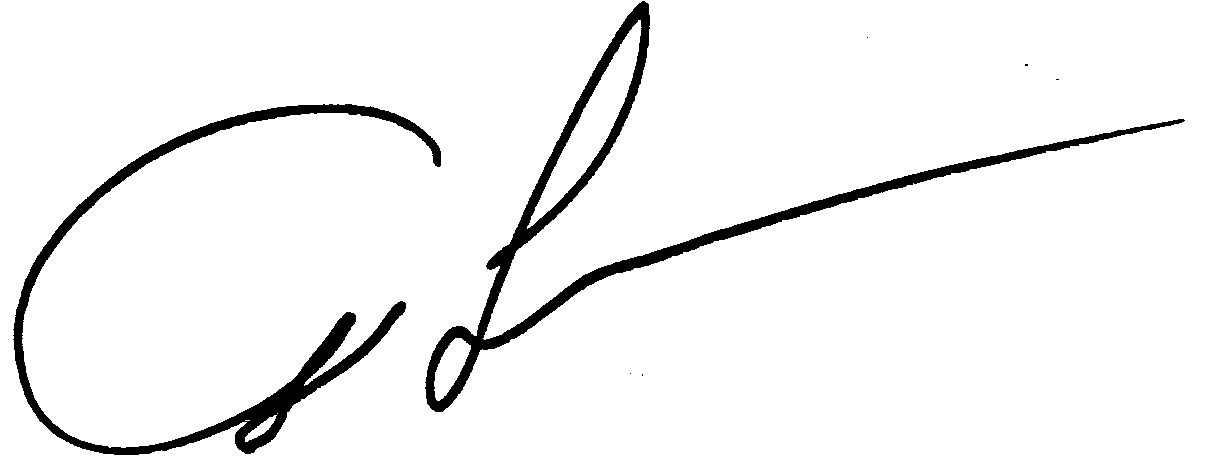 George Lucas autograph facsimile