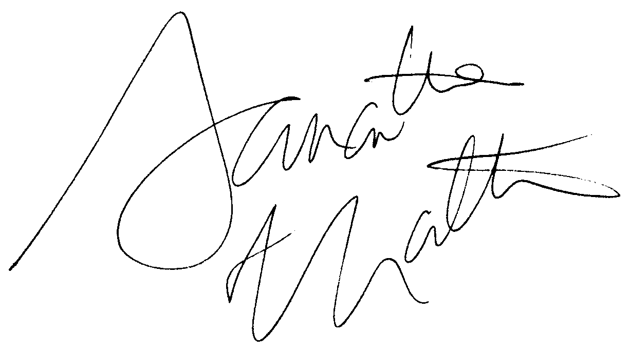 Samantha Mathis autograph facsimile
