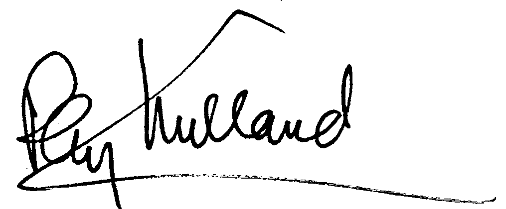 Ray Milland autograph facsimile