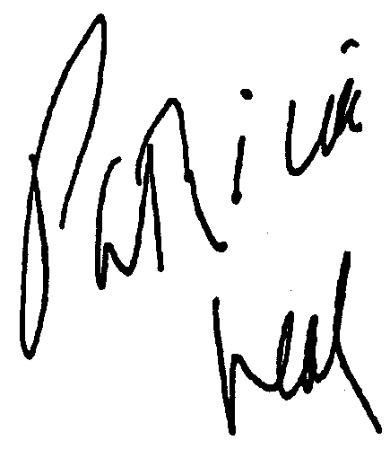 Patricia Neal autograph facsimile