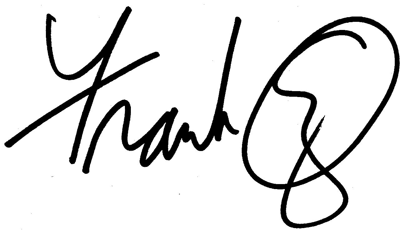 Frank Oz autograph facsimile