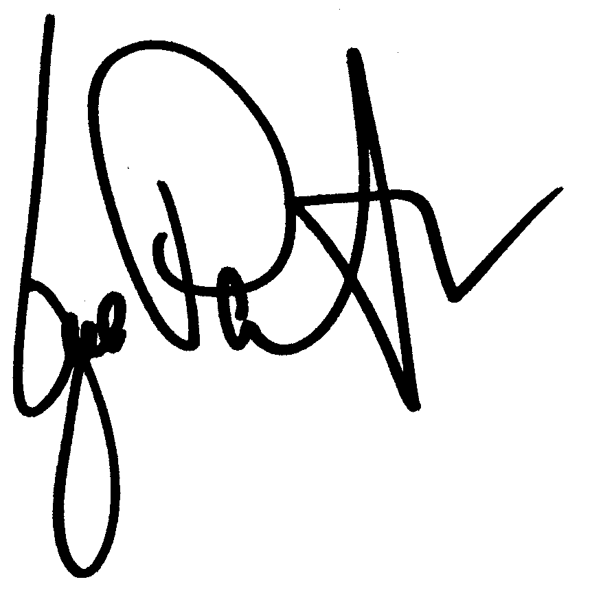 Joe Pantalonio autograph facsimile