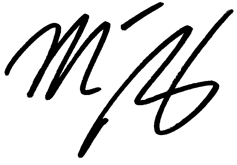 Matthew Perry autograph facsimile