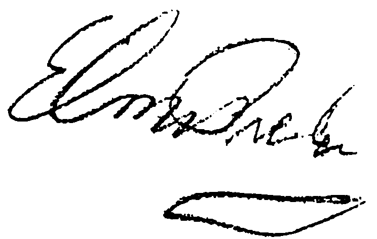 Elvis Presley autograph facsimile