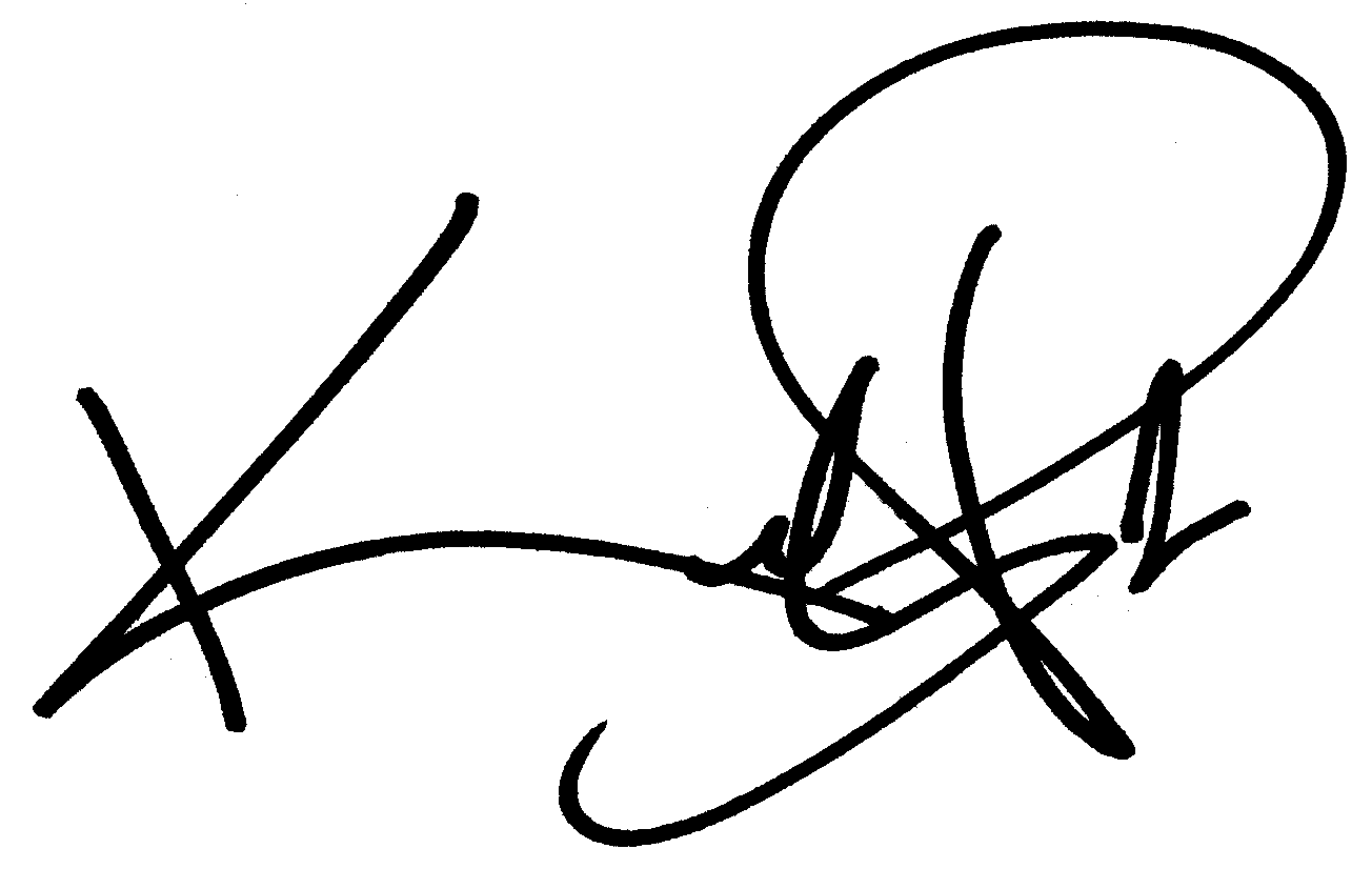 Kelly Preston autograph facsimile