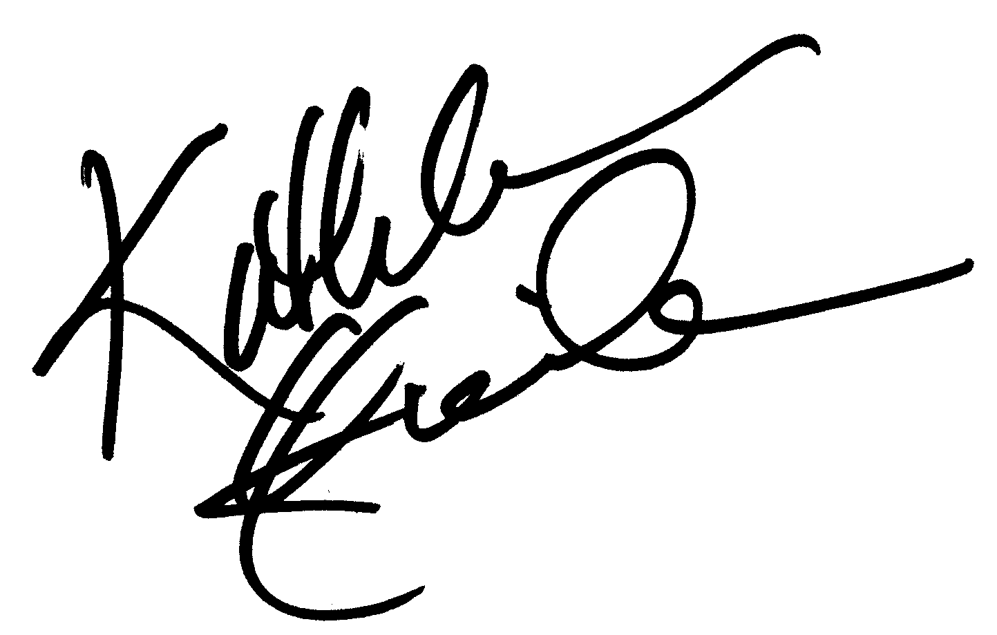 Kathleen Quinlan autograph facsimile