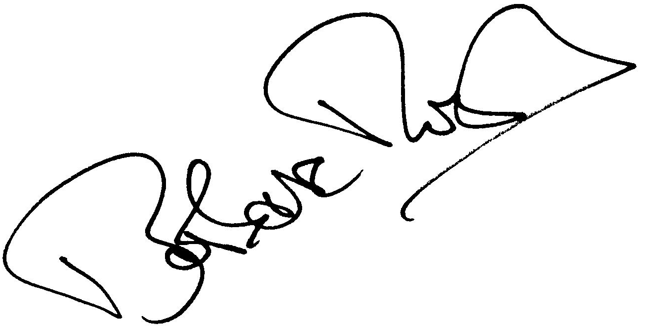 Barbara Rush autograph facsimile