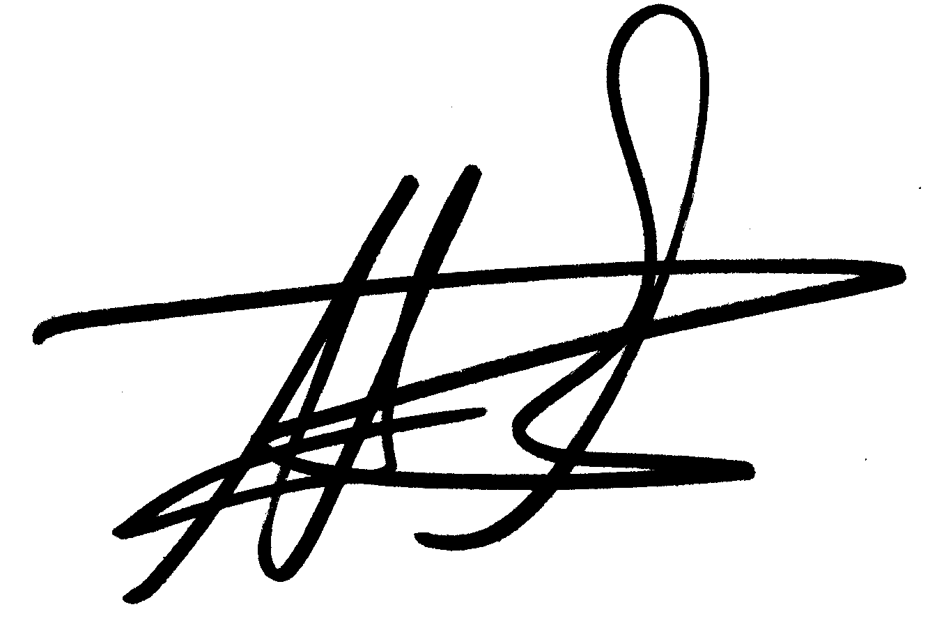 Alfredo Santos autograph facsimile